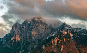 Foto: Boris Trogrančić / Lovački mjesec i zalazak iznad Prenja