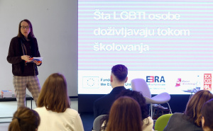 Foto: Dž.K. / Radiosarajevo.ba / Promovisana publikacija o položaju LGBTI osoba
