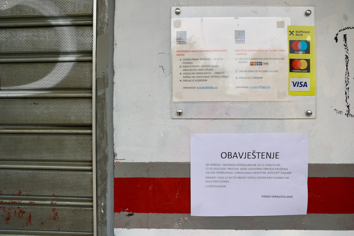 Kosi lift, Ciglane