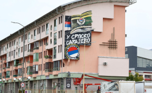 Foto: Dž.K. / Radiosarajevo.ba / Novi mural u Istočnom Sarajevu