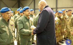 Foto: EUFOR / Guido Crosetto psojetio kamp Butmir