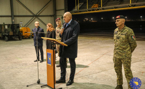 Foto: EUFOR / Guido Crosetto psojetio kamp Butmir