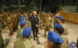 Foto: EUFOR / Guido Crosetto psojetio kamp Butmir